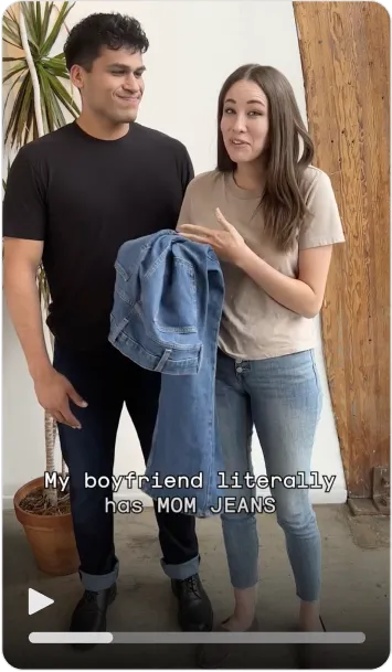 Tagged ad example