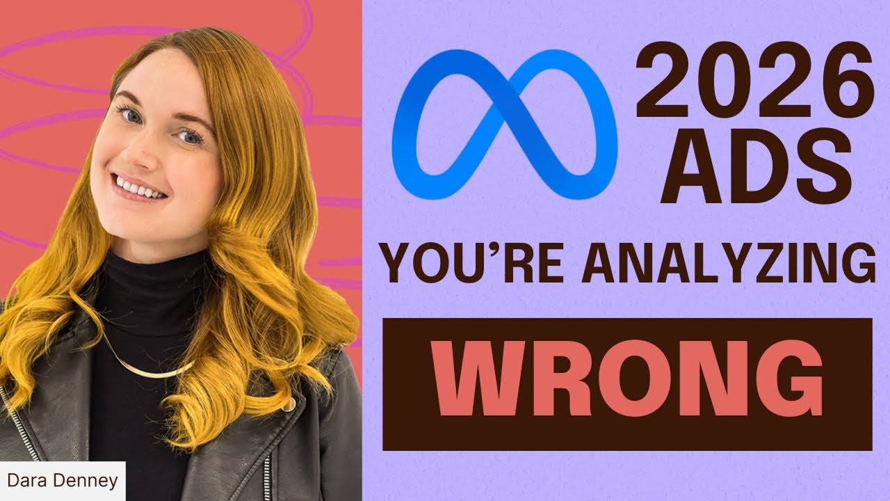 Dara Denney Reveals the BIGGEST Creative Analysis Mistake in 2026 (Most Strategists Do This)